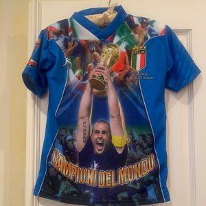 Boys collectible Italian soccer championship jersey